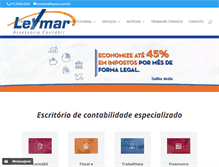 Tablet Screenshot of leymar.com.br